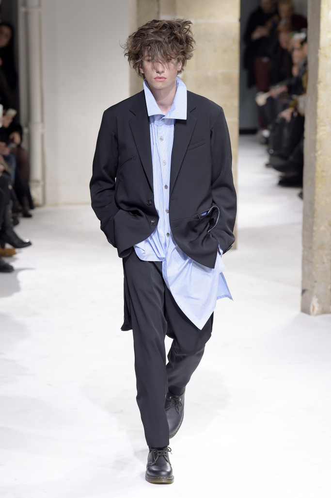 Yohji Yamamoto Menswear Fall 2017