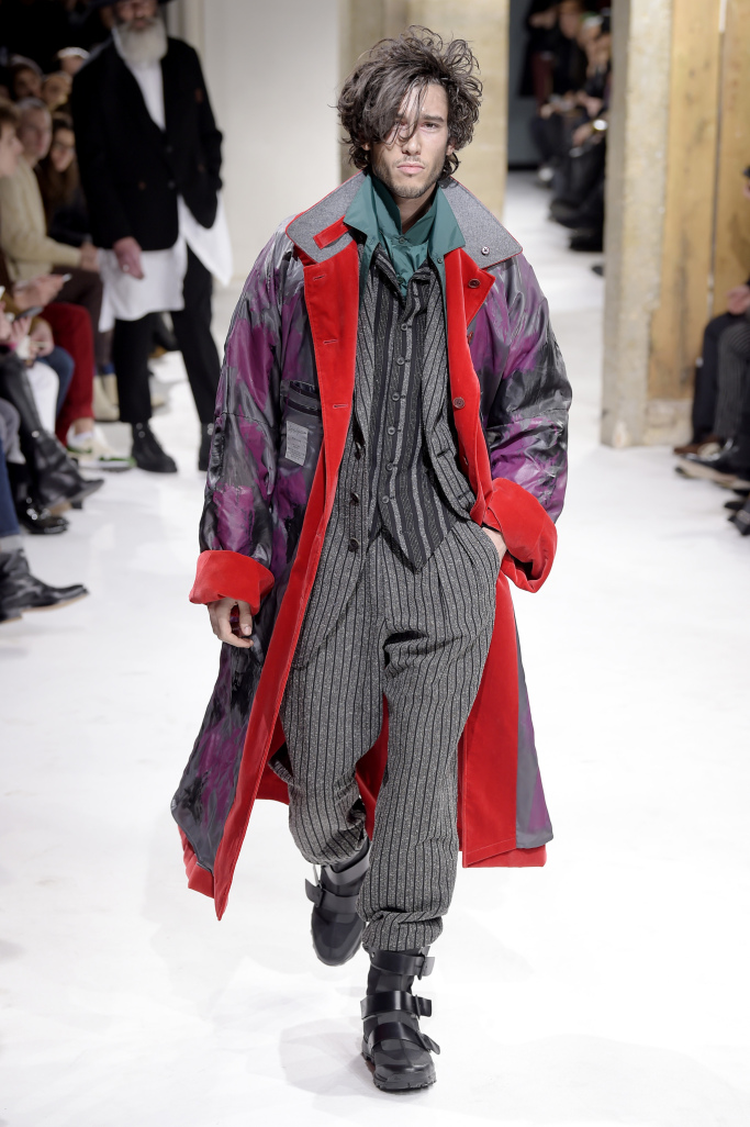 Yohji Yamamoto Menswear Fall 2017