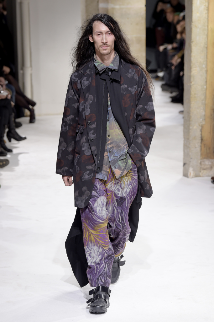 Yohji Yamamoto Menswear Fall 2017