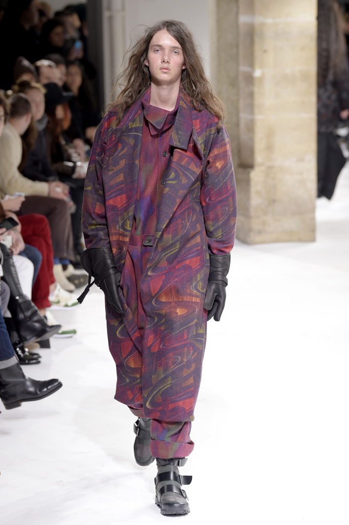 Yohji Yamamoto Menswear Fall 2017