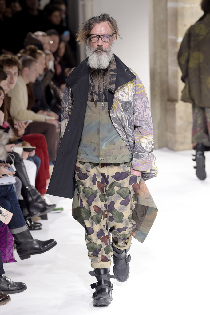 Yohji Yamamoto Menswear Fall 2017