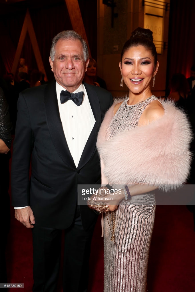 OSCARS 2017 - Leslie Moonves and Julie Chen