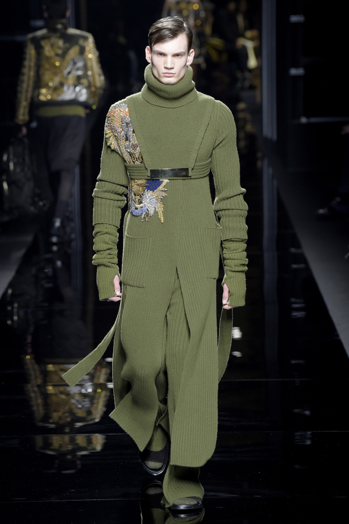 Balmain Menswear Fall 2017 collections