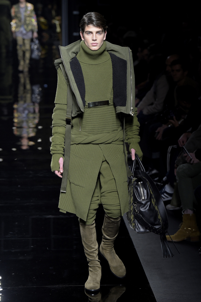 Balmain Menswear Fall 2017 collections