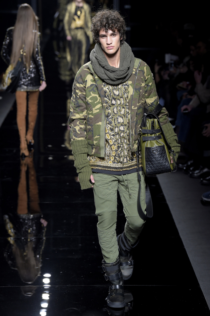 Balmain Menswear Fall 2017 collections