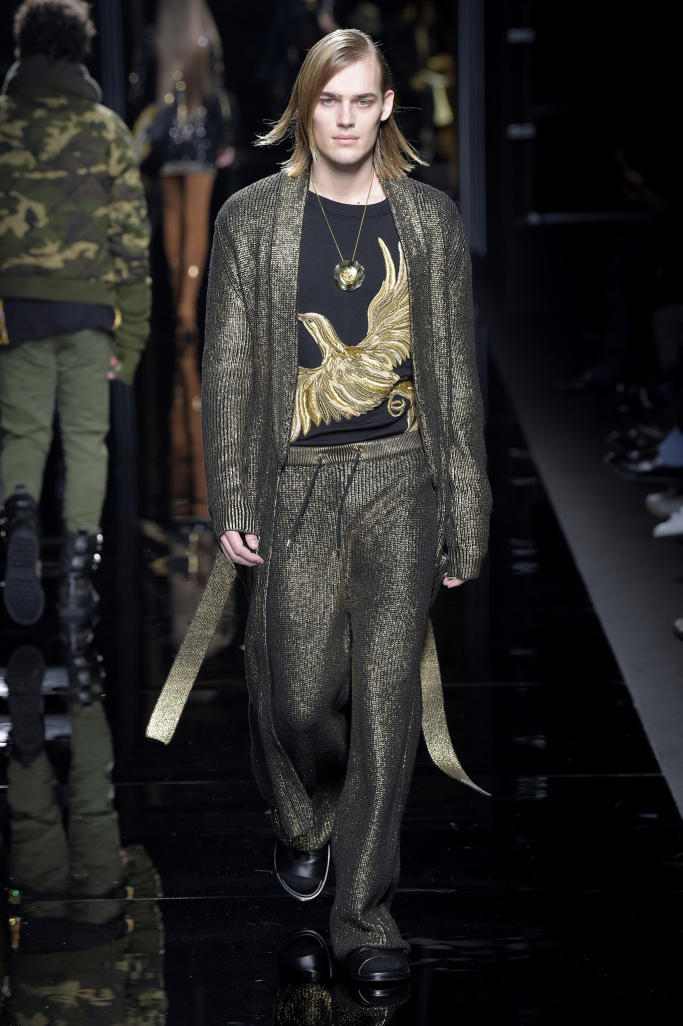 Balmain Menswear Fall 2017 collections