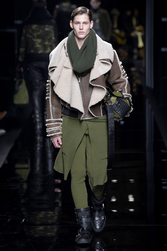 Balmain Menswear Fall 2017 collections