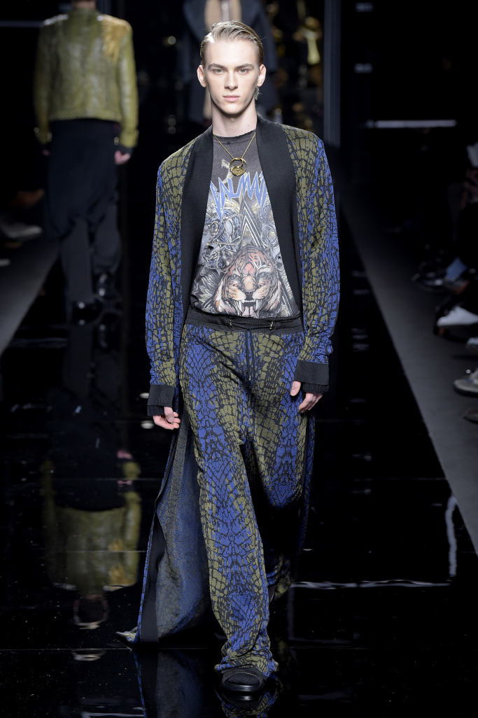 Balmain Menswear Fall 2017 collections