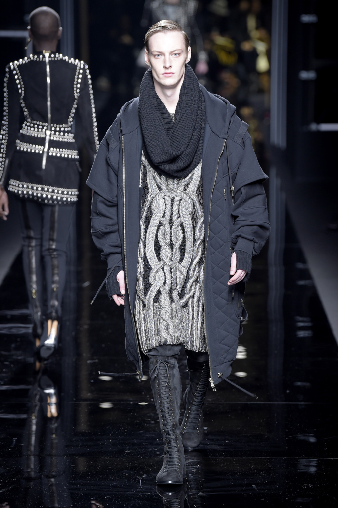 Balmain Menswear Fall 2017 collections