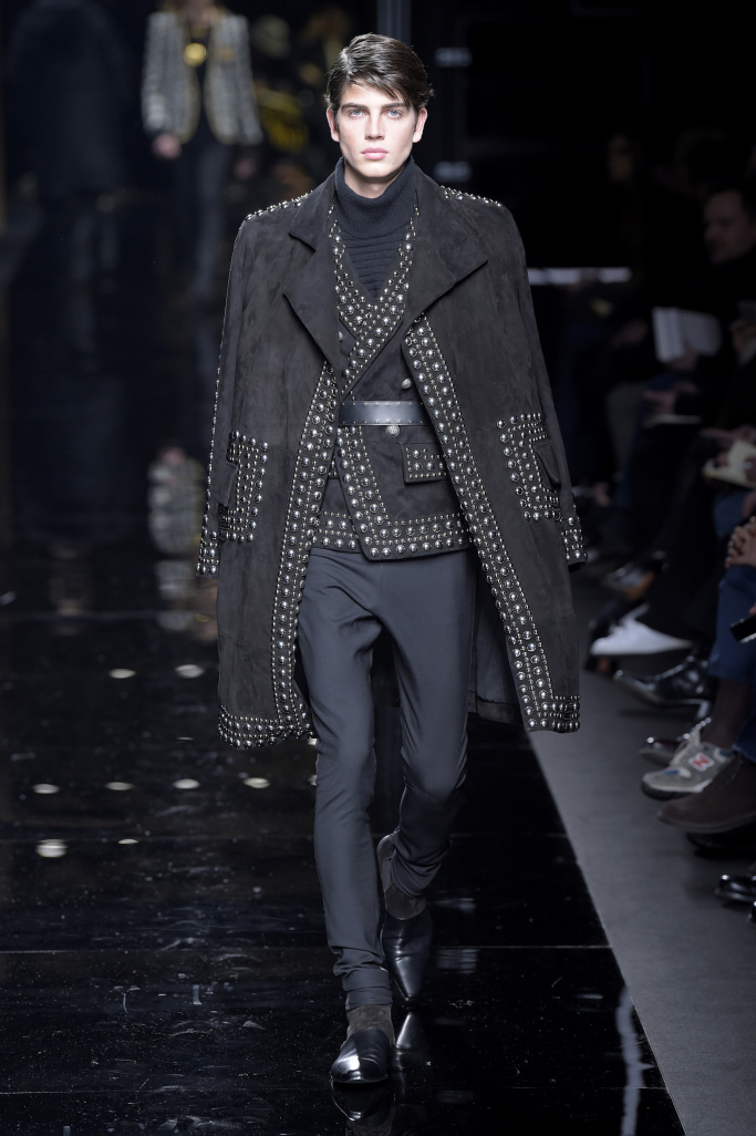 Balmain Menswear Fall 2017 collections