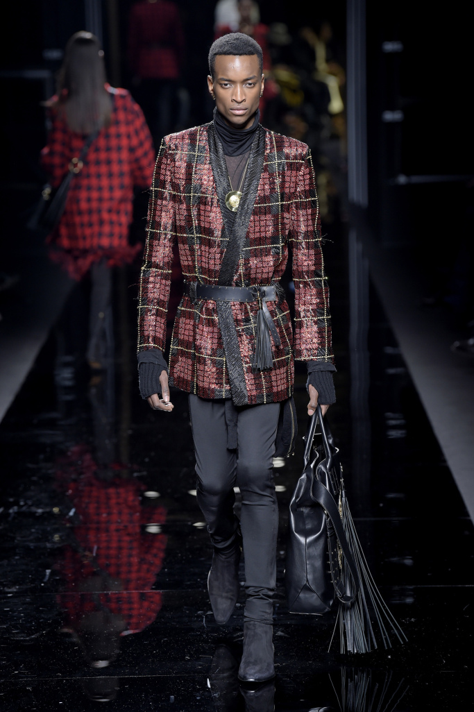 Balmain Menswear Fall 2017 collections