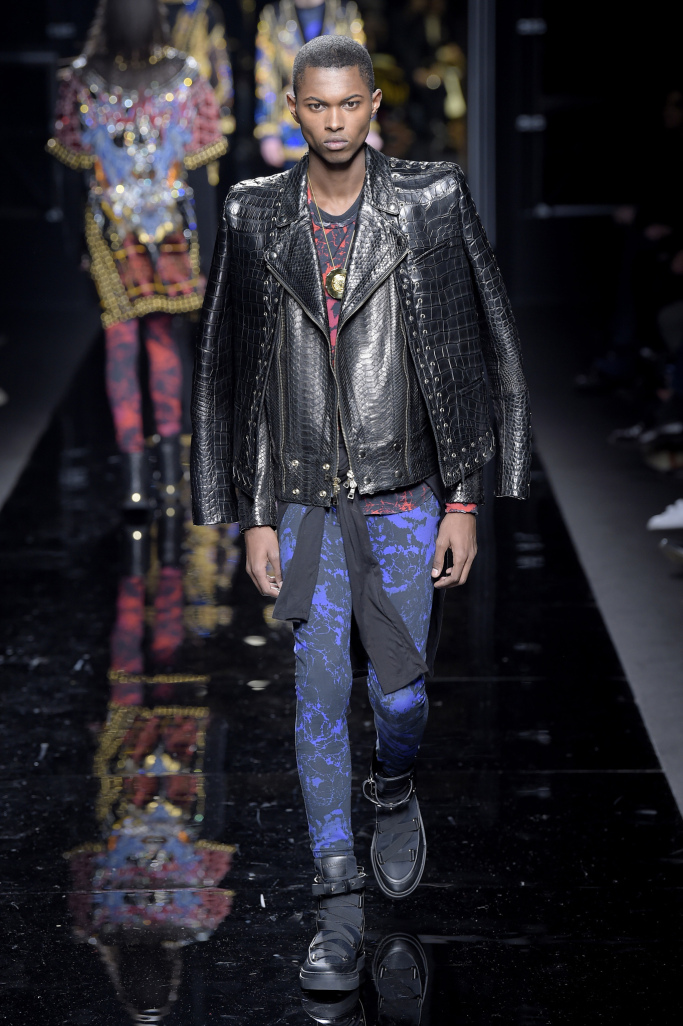 Balmain Menswear Fall 2017 collections