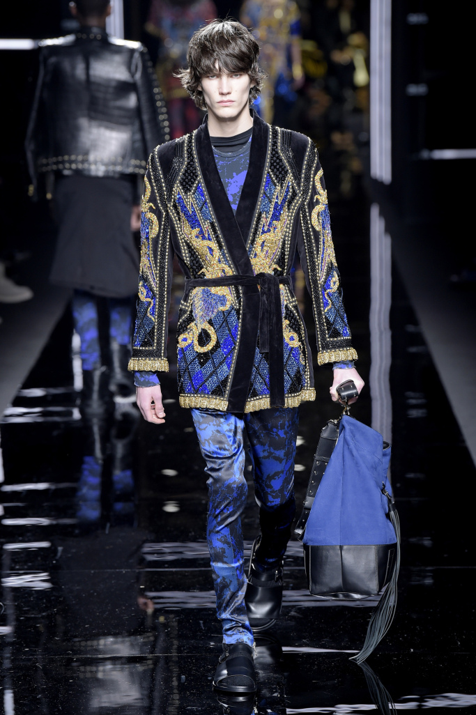 Balmain Menswear Fall 2017 collections