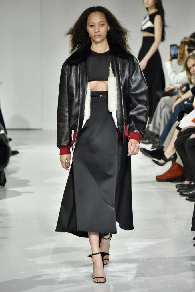 Calvin Klein New York Fashion Week Fall 2017 collection