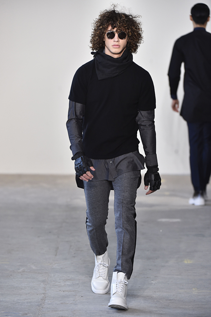 New York Fall 2017 menswear collections Loris Diran