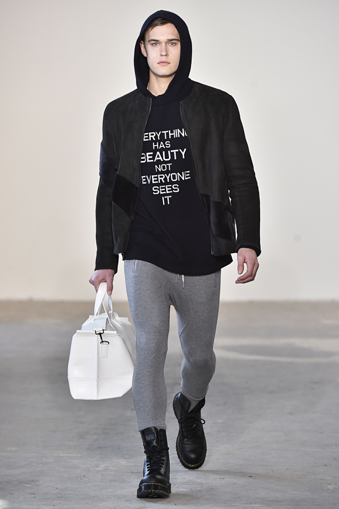 New York Fall 2017 menswear collections Loris Diran