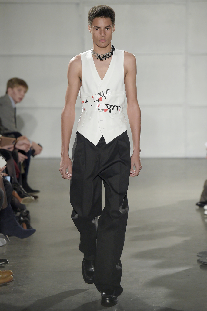 New York Fall 2017 menswear collections Raf Simons