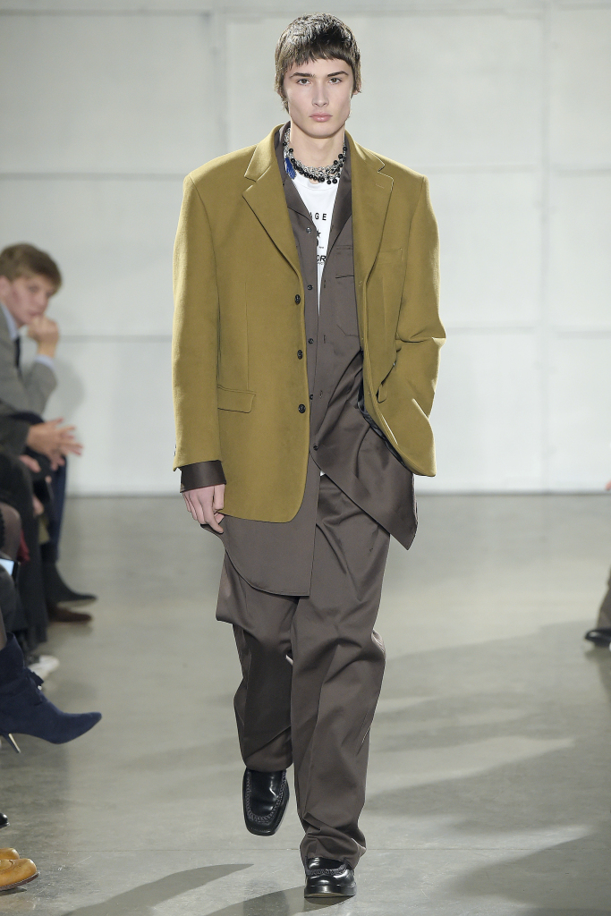 New York Fall 2017 menswear collections Raf Simons