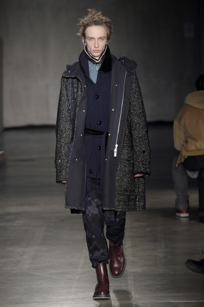 Sacai Menswear Fall 2017 collections