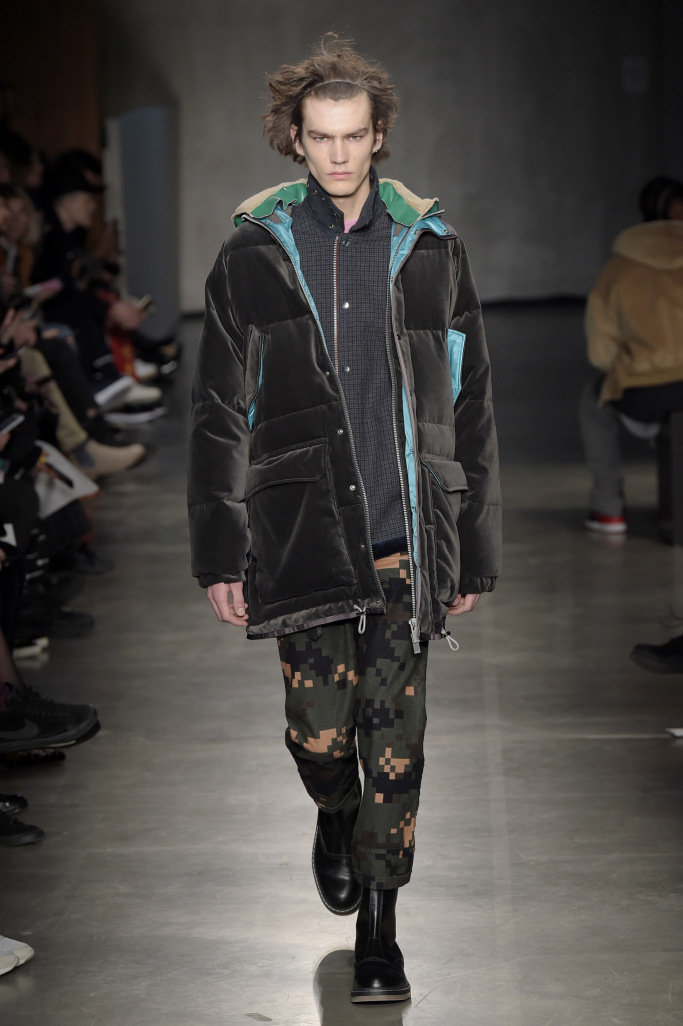 Sacai Menswear Fall 2017 collections