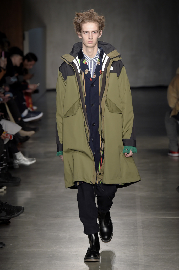 Sacai Menswear Fall 2017 collections