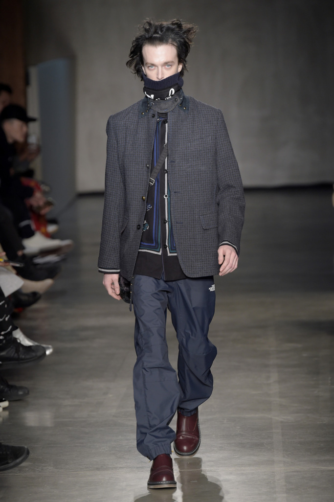 Sacai Menswear Fall 2017 collections