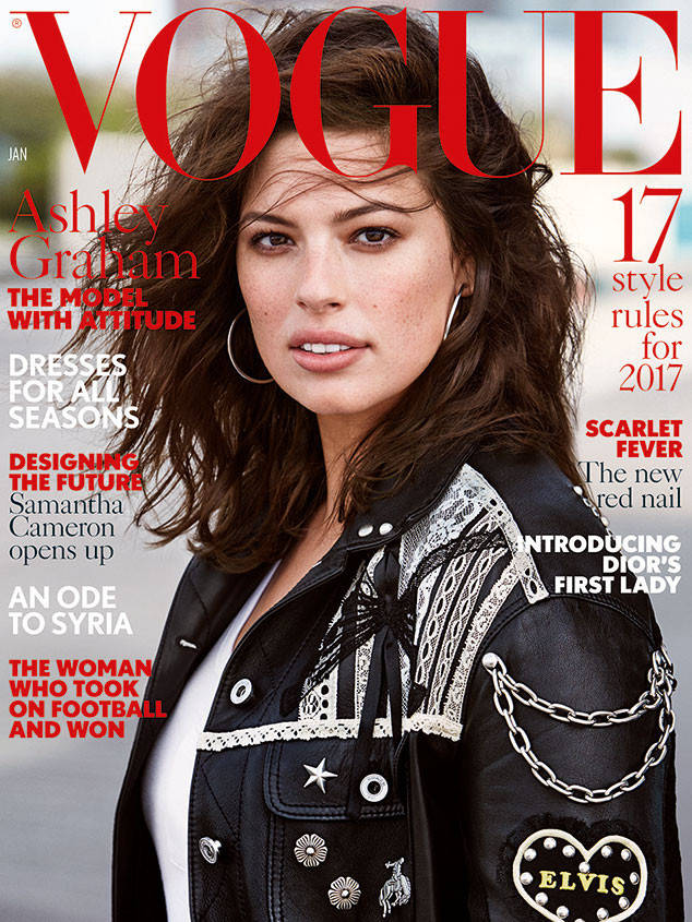 Ashley Graham, British Vogue January 2017