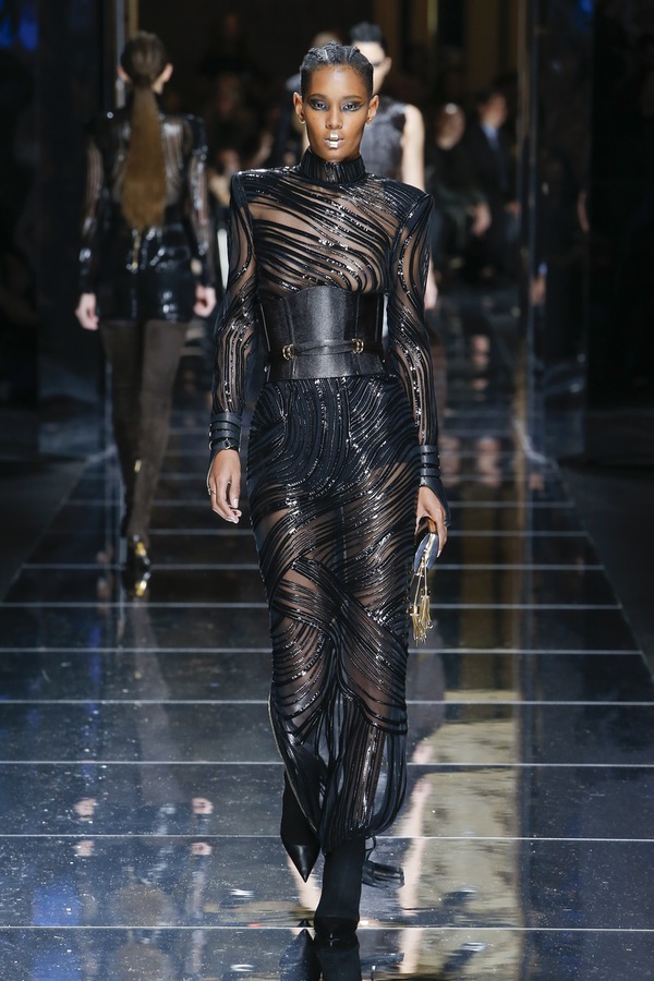 Balmain PARIS Fashion Week Fall 2017