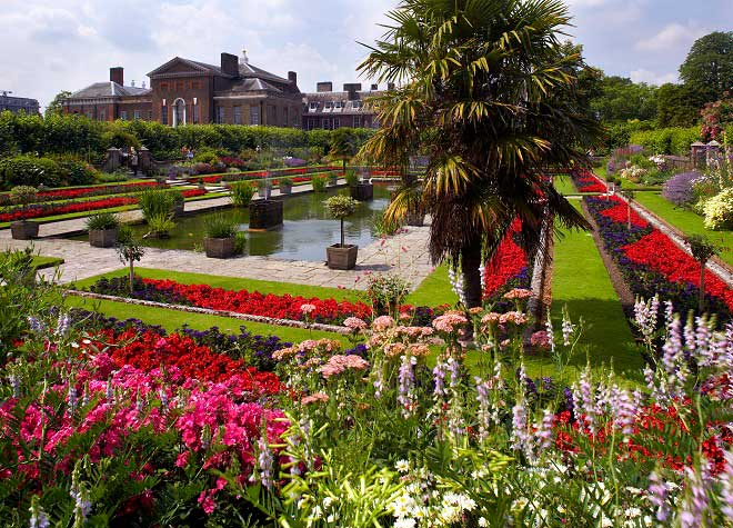 gardens of Kensington Palace Princess Diana