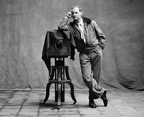 A rare self portrait of Irving Penn himself