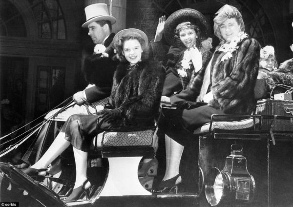 Judy Garland shooting 'Easter Parade"