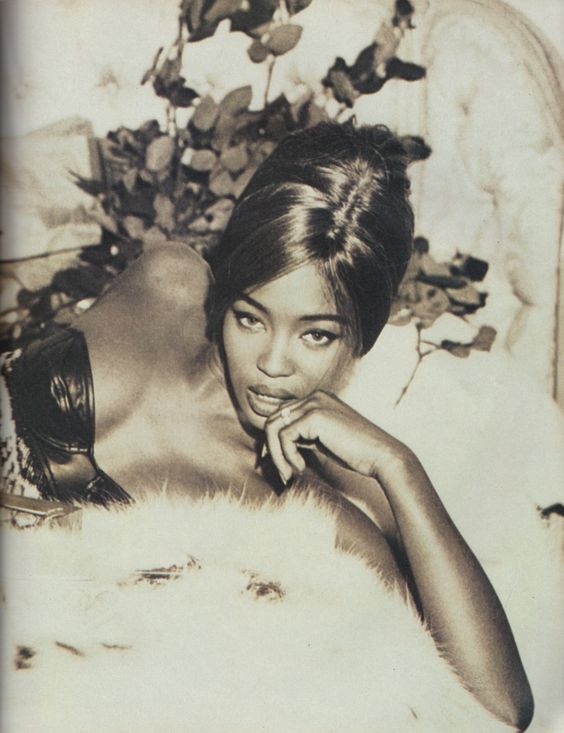Naomi Campbell | Photography by Steven Meisel | For Vogue Magazine Italy | June 1989