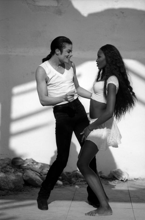 A still from Micheal Jackson’s In the Closet video featuring Naomi Campbell, directed by Herb Ritts, 1992.