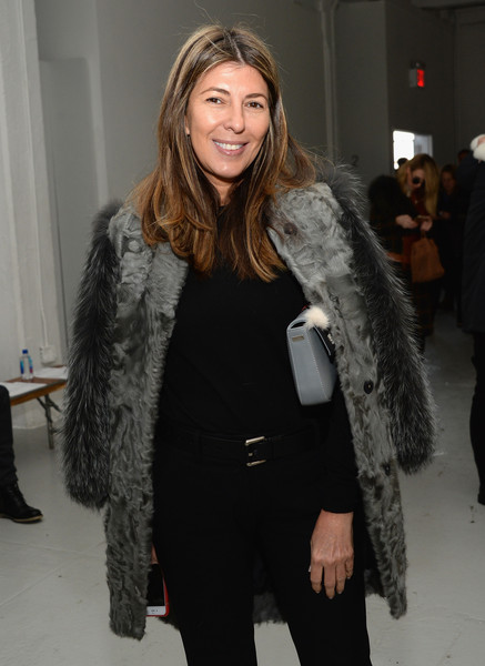 Nina at the Fall 2015 Rodarte show during Mercedes Benz Fashion Week