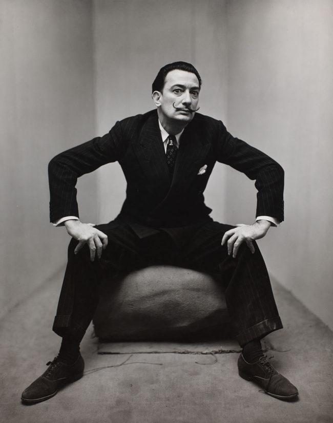 Salvador Dali by Irving Penn