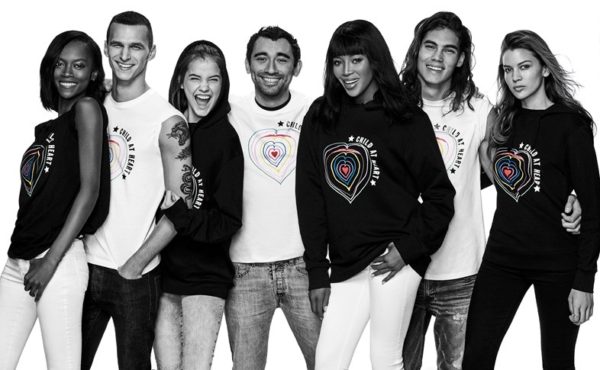 Recently Naomi Campbell, through her Fashion for Relief Charity, and Diesel teamed up to to help refugee kids