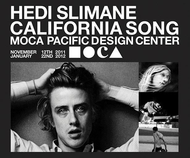 Hedi Slimane photography featured at the Pacific Design Center in West Hollywood, CA