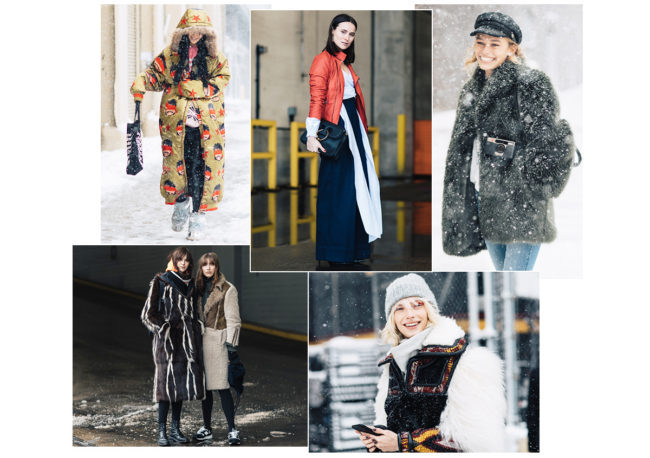 Runway trends vs 2017 Streetstyle trends