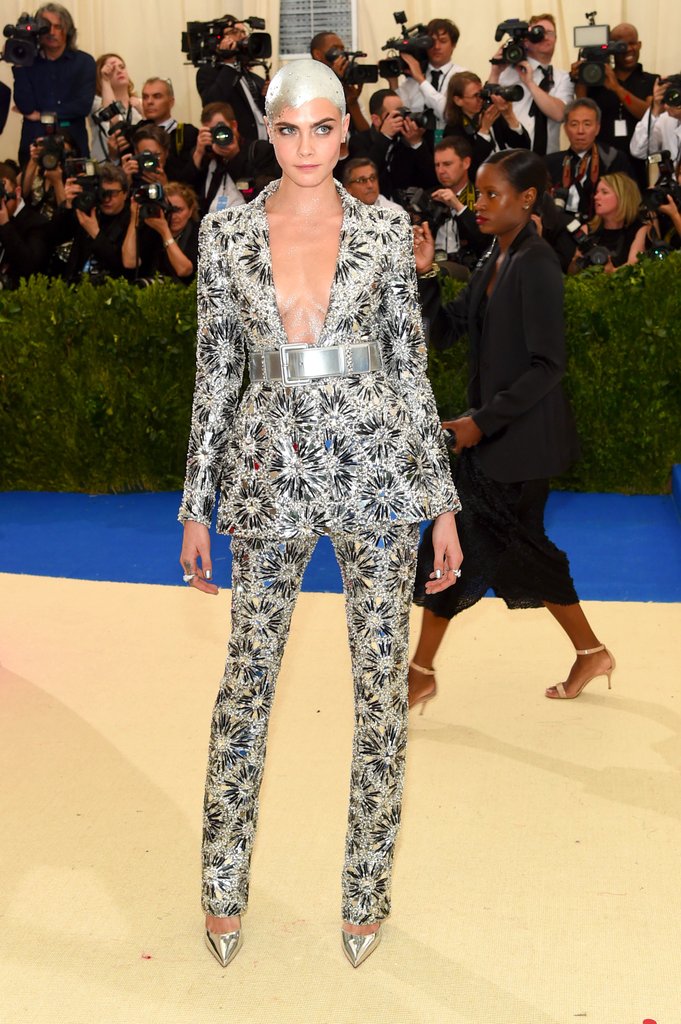 Cara Delevigne at 2017 Met Ball