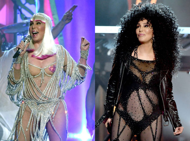 Cher gave heart pounding performance at the 2017 Billboard Music Awards in outfits that left nothing to the imagination. Move over Madonna...this is you walk the fine line between classy and trashy