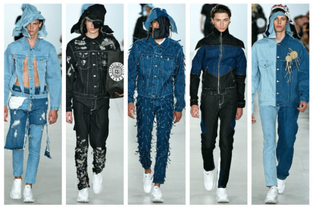 Christopher Shannon 2017-2018 Fall Autumn Winter luxury fashion denim