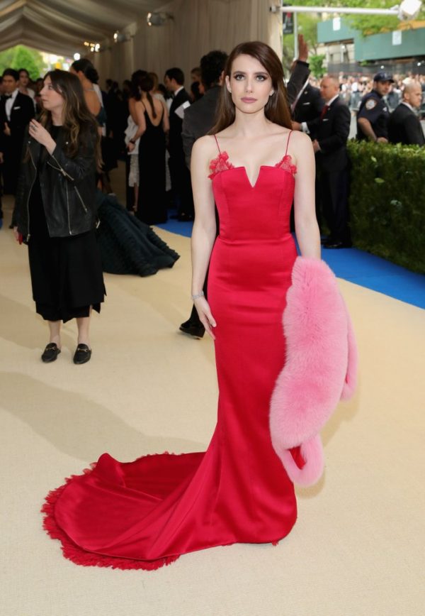 Emma Roberts at 2017 Met Ball