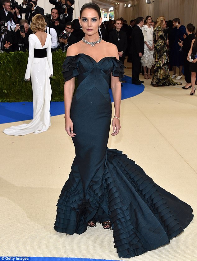 Katie Holmes at 2017 Met Ball