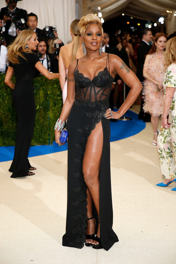 Mary J. Blige at 2017 Met Ball