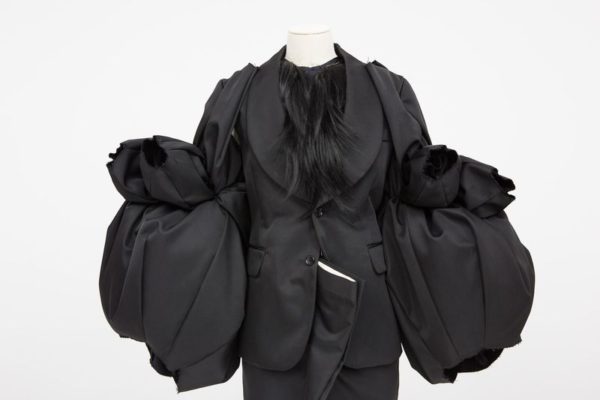 the official Metropolitan Museum of Art exhibit is called "Rei Kawakubo/Comme des Garcons: Art Of The In-Between"