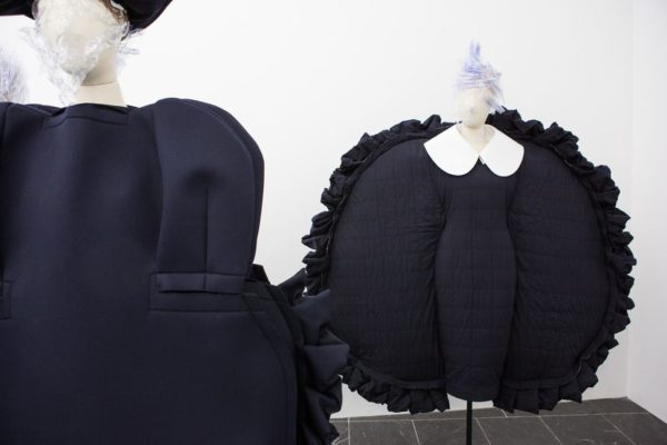 the official Metropolitan Museum of Art exhibit is called "Rei Kawakubo/Comme des Garcons: Art Of The In-Between"