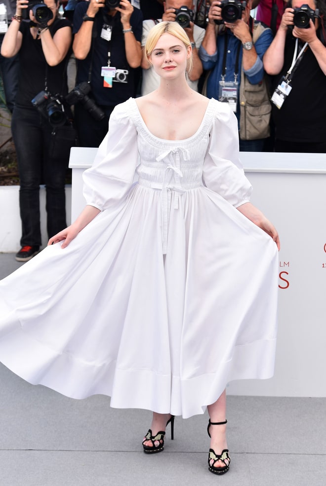 Elle Fanning at Cannes Film Festival 2017