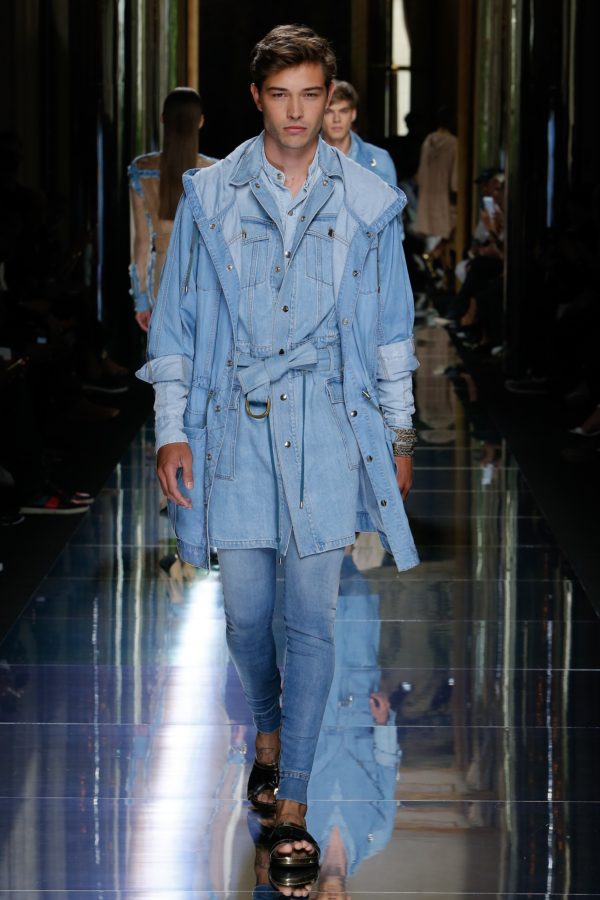 Balmain – Spring/Summer 2017 luxury fashion denim