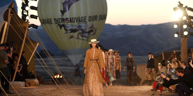 Dior headed to the L.A. desert for its Cruise 2018 Collection