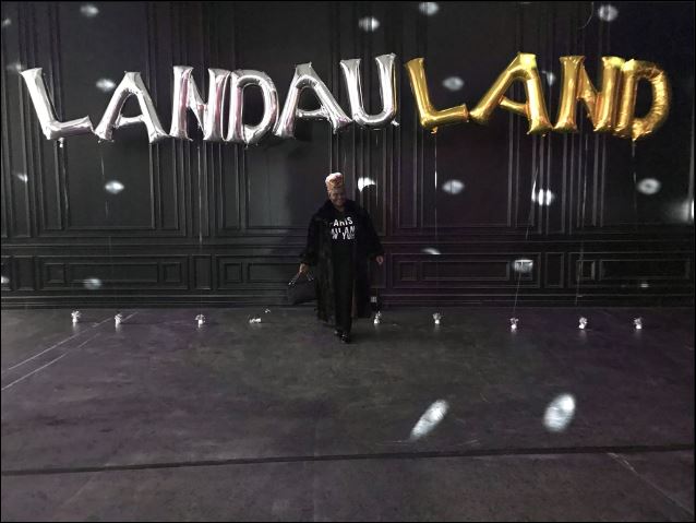 Landauland: Adrienne Landau had a blast at her Fall 2017 presentation celebrating the 40th anniversary of her brand